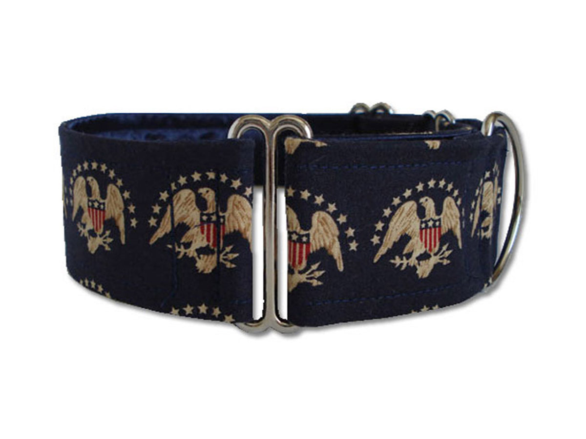 This eagle and stars-and-stripes design is perfect for K9 veterans or any patriot pooch. 