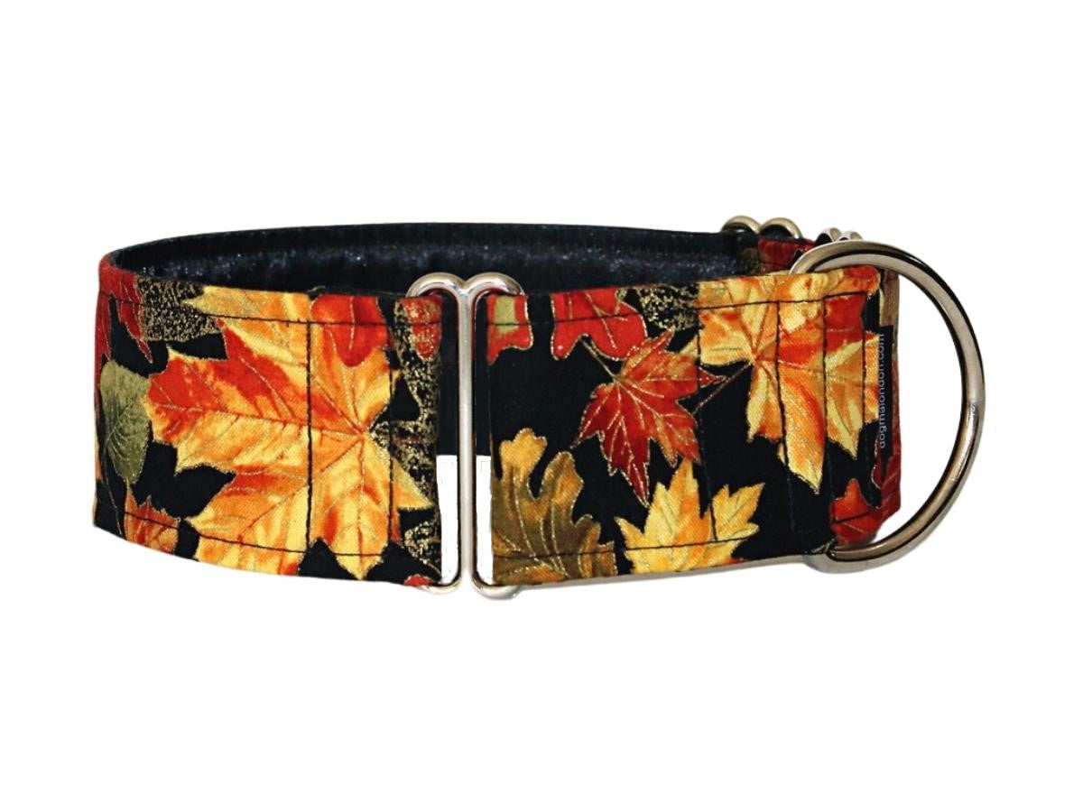 Pretty fall leaves your pooch can play with in without making a mess, this number has all the reds and golds of the most colorful autumn season.